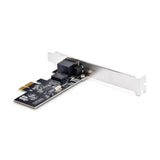 StarTech.com Scheda di Rete PCIe a 1 porta 2.5 Gbps NBASE T Intel and reg I225 V NIC Ethernet MultiGigabit per computer scheda LAN PCI Express per server