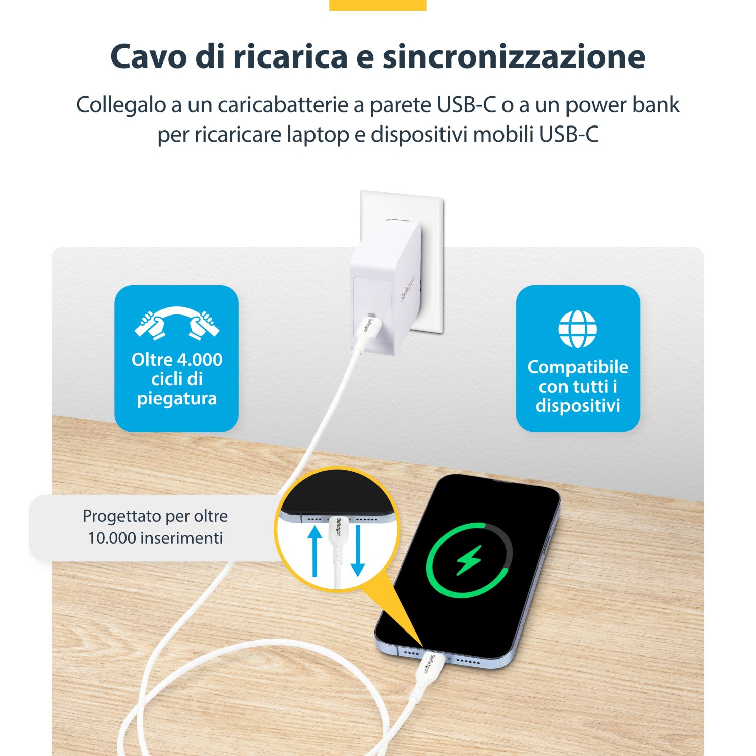 StarTech.com Scheda PCIe USB-C a 4 Porte, USB 3.2 10Gbps, Scheda di Espansione PCI Express USB Type-C con 4 Controller USB Indipendenti, Windows/Linux/macOS, TAA