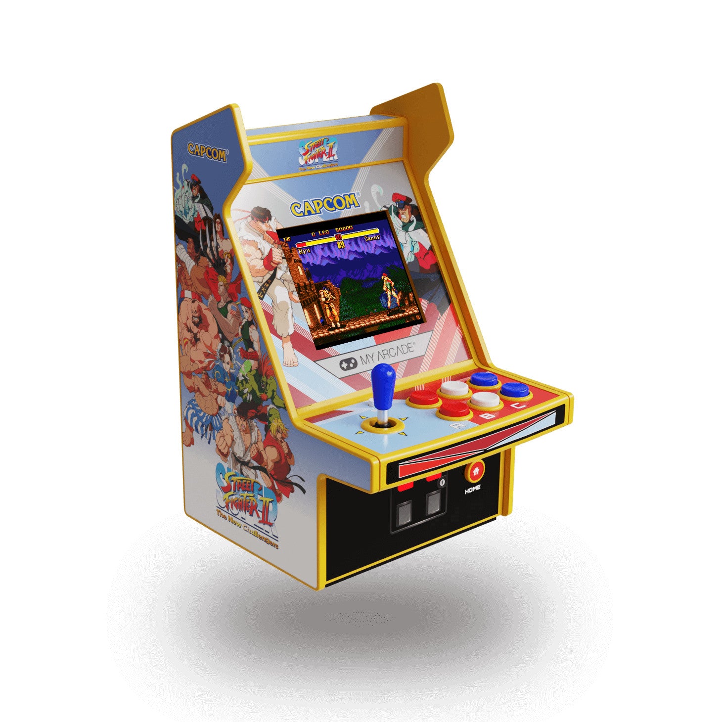 My Arcade Super Street Fighter II Micro Player Pro Console da gioco Portatile Multicolore