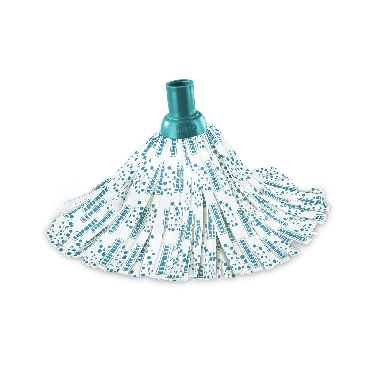 Testina Sostitutiva Lavapavimenti Leifheit LFH52068 Classic Mop Viscose Bianco Turchese