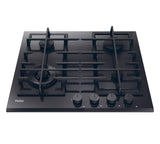 Haier Series 4 HAVG6BF4TB-PB Piano cottura Nero Da incasso 60 cm Gas 4 Fornelli