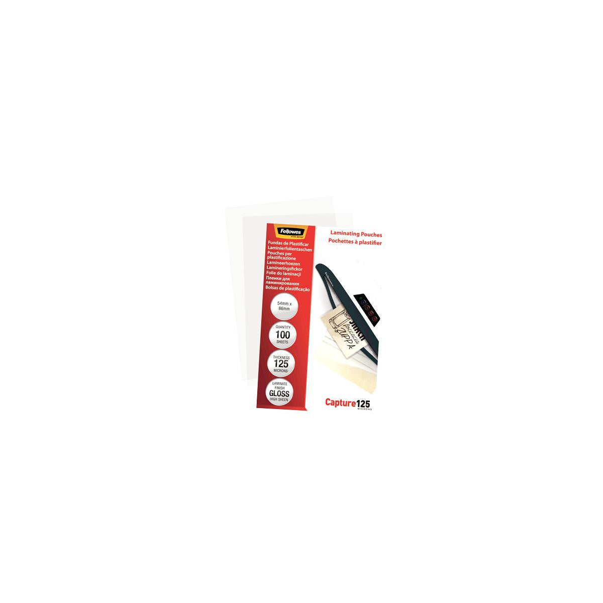 Fellowes 5306302 pellicola per plastificatrice 100 pz