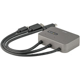 StarTech.com CDPHDMDP2HD cavo e adattatore video 0,27 m HDMI USB HDMI Mini DisplayPort USB Type-C Nero, Argento