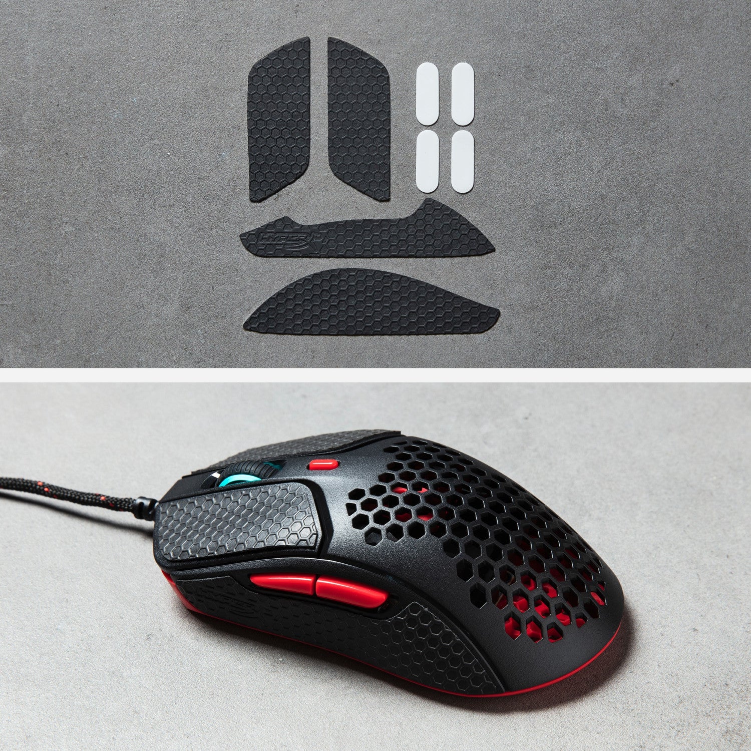 HyperX Pulsefire Haste - Gaming (Black) mouse Ambidestro USB tipo A Ottico 16000 DPI