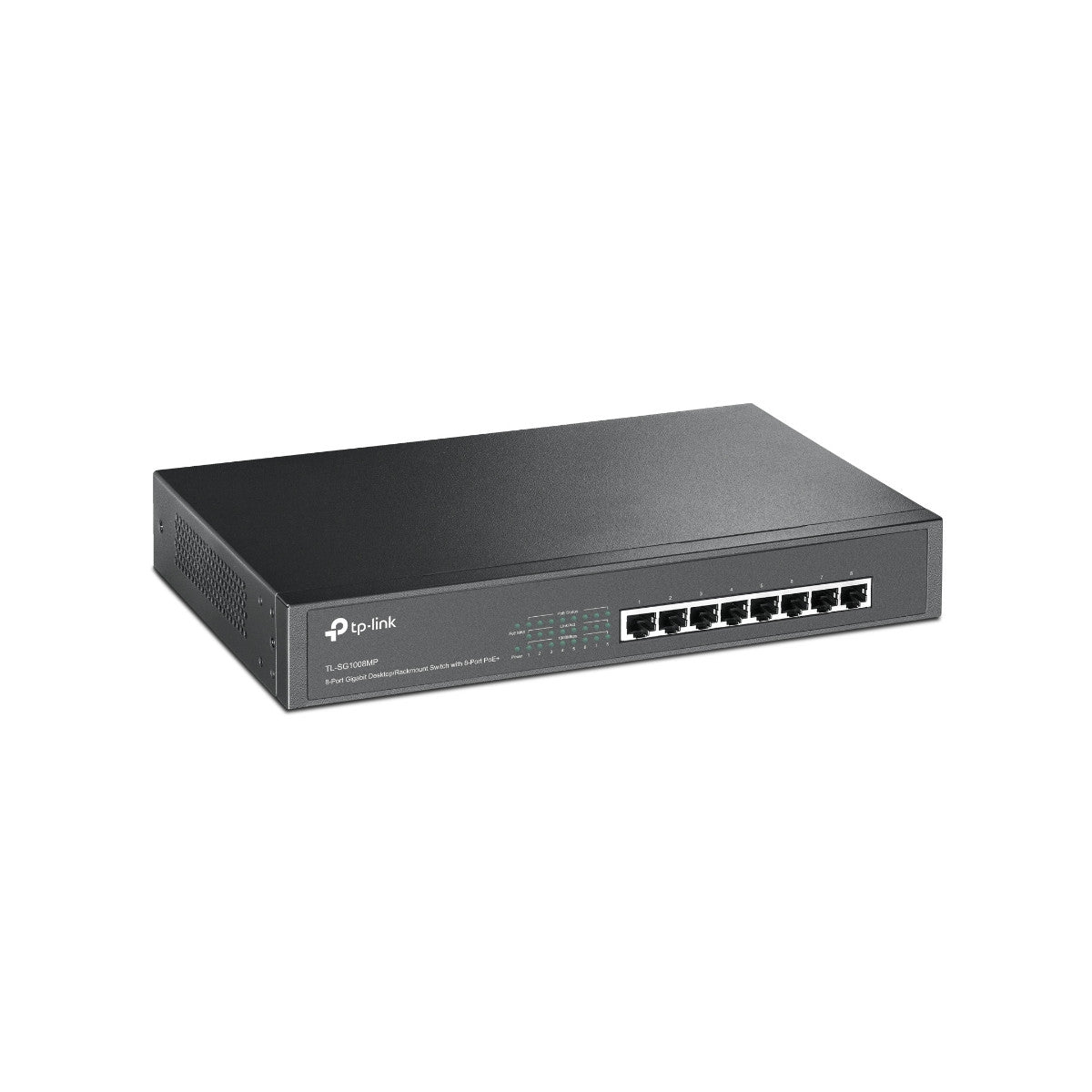 TP-Link TL-SG1008MP switch di rete Non gestito Gigabit Ethernet (10/100/1000) Supporto Power over Ethernet (PoE) Nero