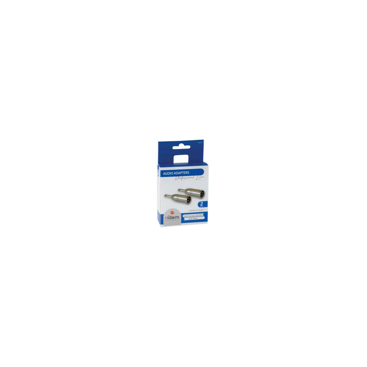 Ridem Adattatori XLR M / Jack 6,3mm Mono RDM CN5