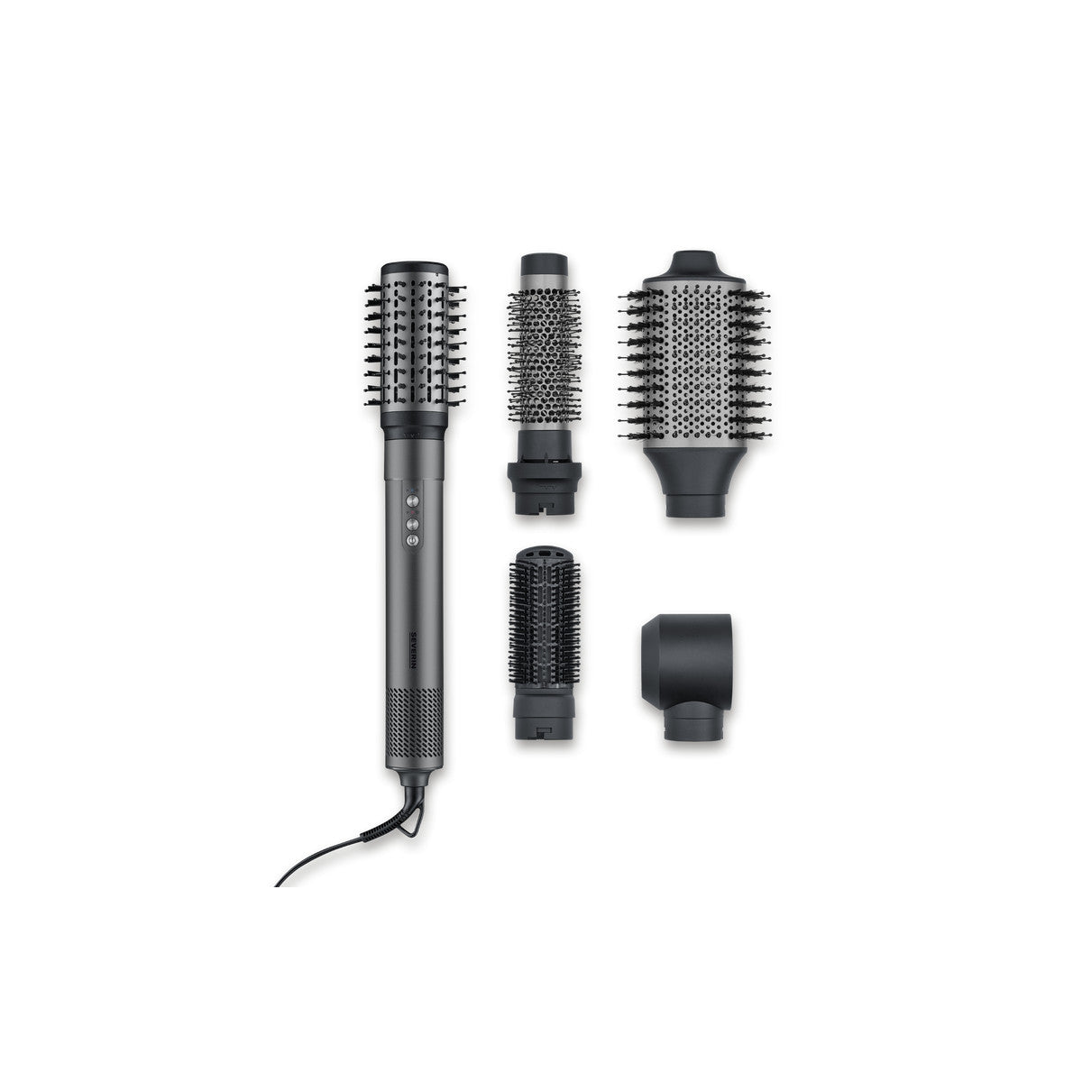 Severin WL 0683 Kit per lo styling dei capelli Antracite, Argento 1500 W 2,8 m