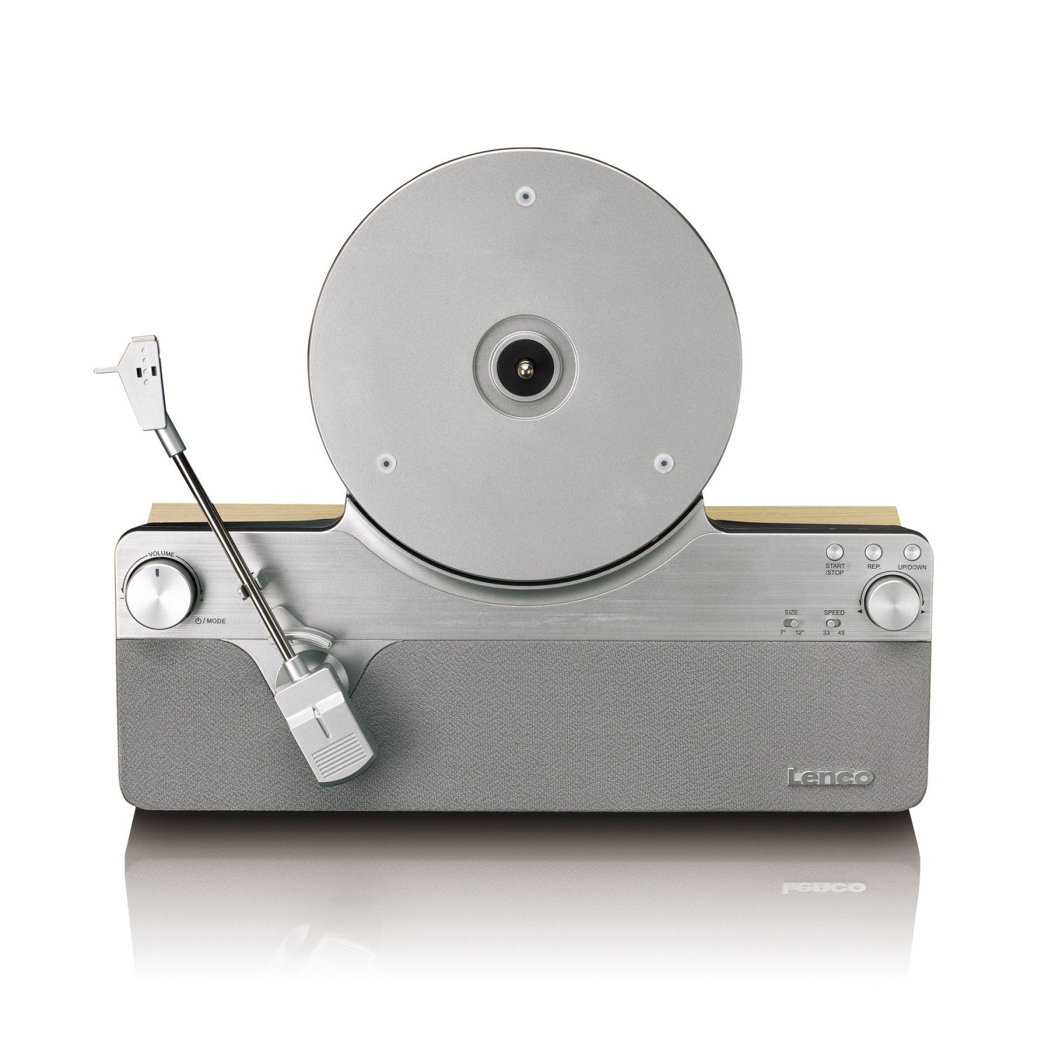 Lenco LSA-071SI Giradischi con trasmissione a cinghia Grigio Manuale