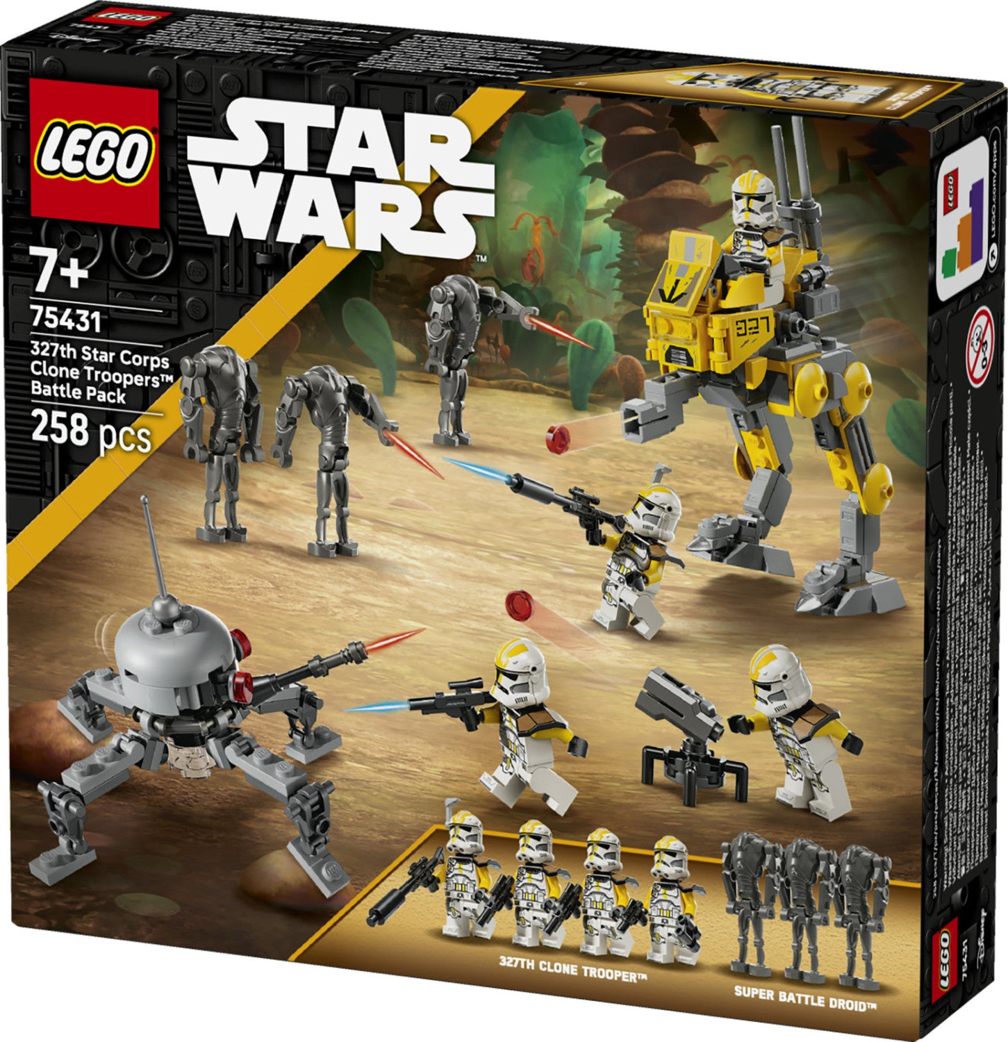 LEGO Star Wars Battle Pack 327 Star Corps Di Clone Troopers 75431