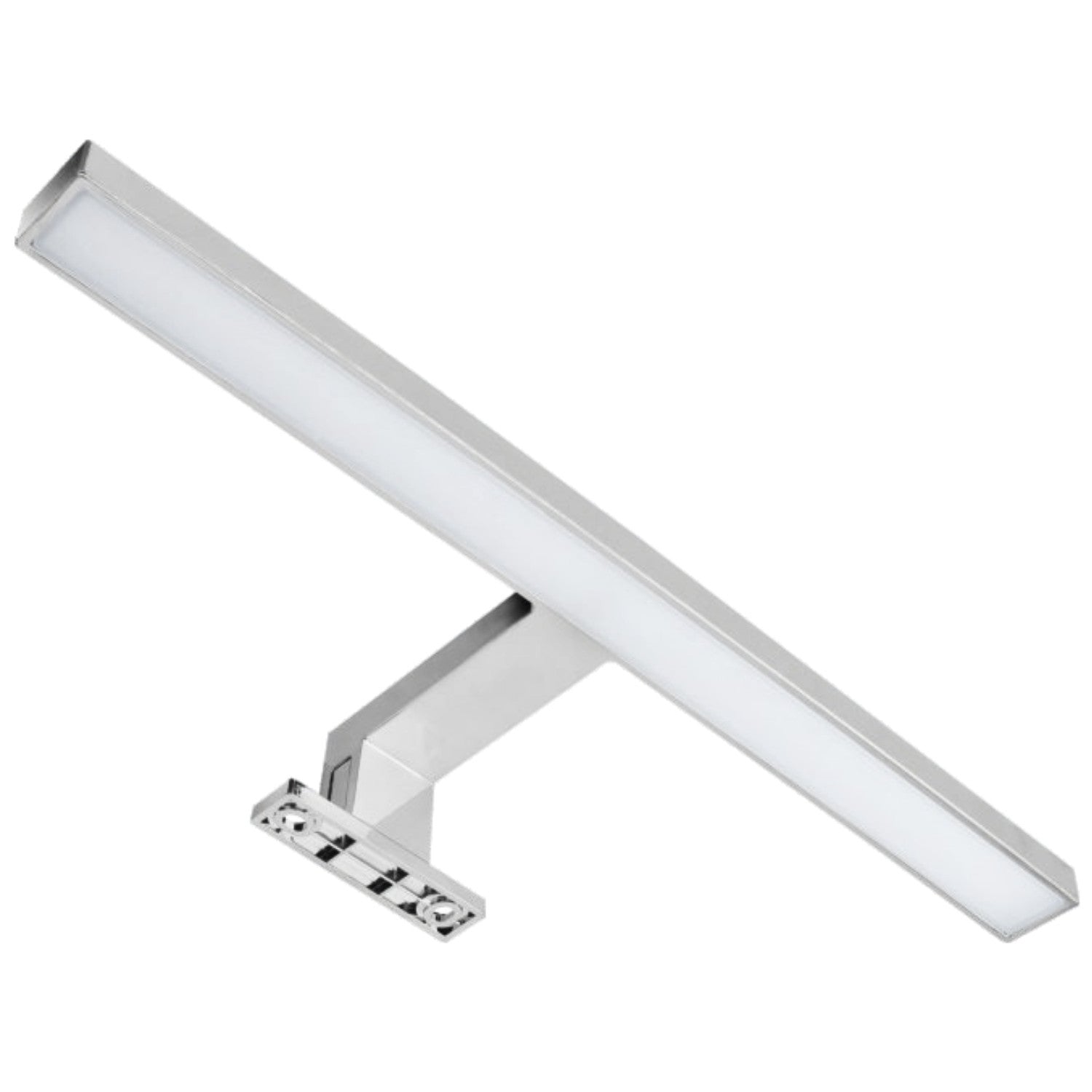 Progetto Applique LED Per Specchio Da Bagno SPL023 30 cm 5W 4000K IP44 Cromo