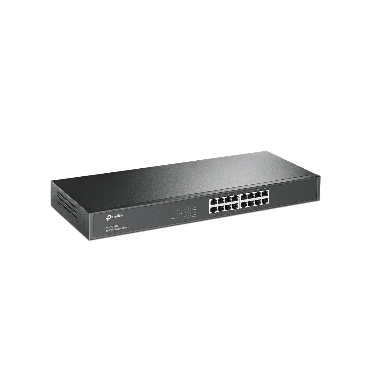 TP-Link TL-SG1016 switch di rete Non gestito Gigabit Ethernet (10/100/1000) 1U Nero