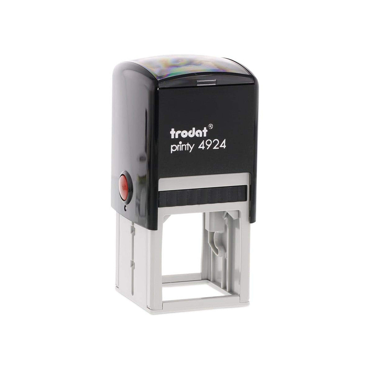 Trodat Printy 4924 Timbro Autoinchiostrante 40x40 Mm 6 Righe Nero