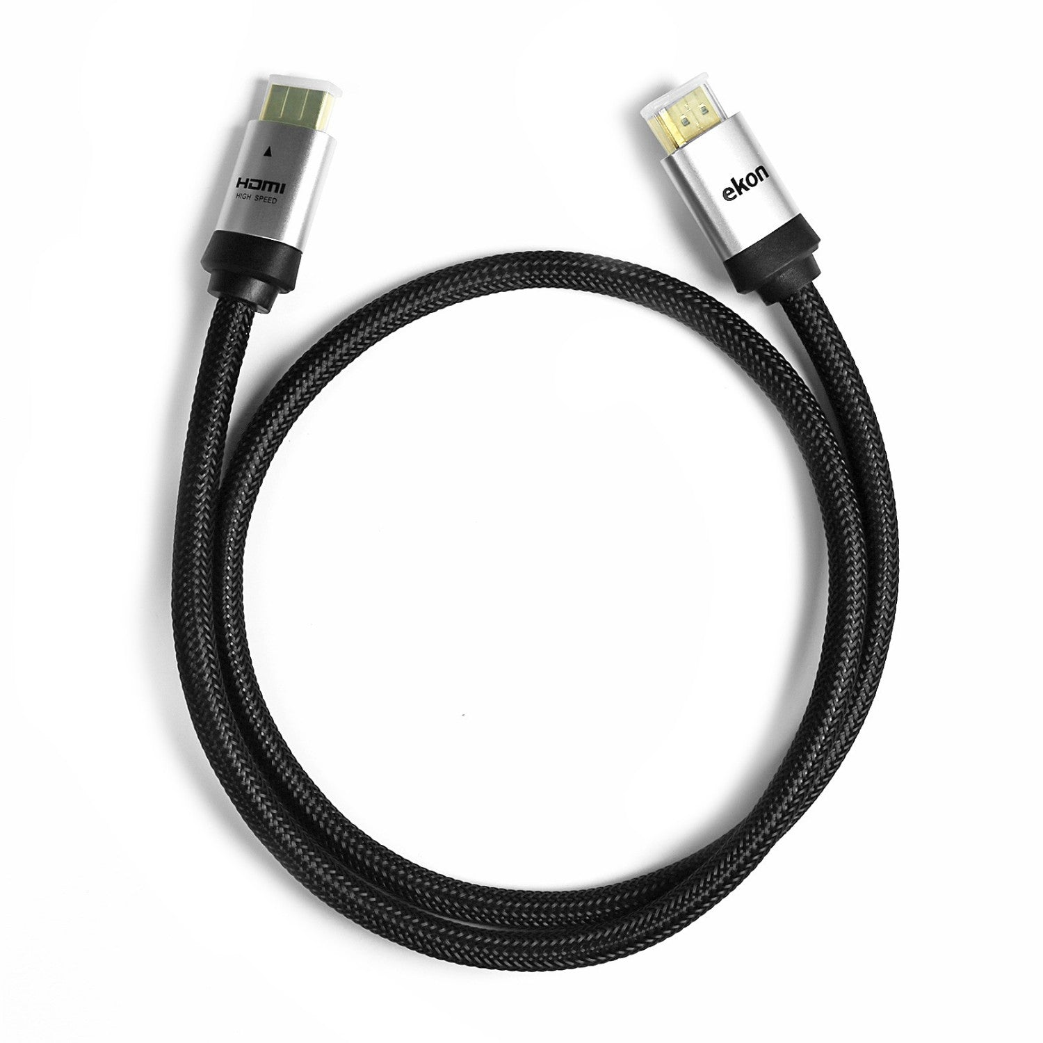 Ekon ECVHDMI08METG cavo HDMI 0,8 m HDMI tipo A (Standard) Nero