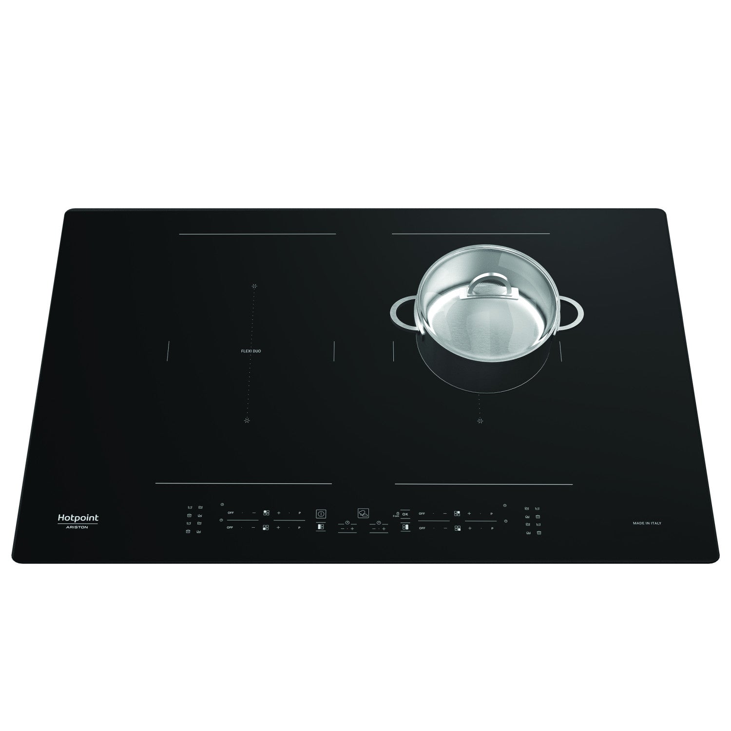 Hotpoint Ariston HB 5177C NE Nero Da incasso 77 cm Piano cottura a induzione 4 Fornello(i)