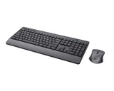 Trust Trezo 24530TRS Tastiera Mouse Incluso RF Wireless QWERTY Italiano Nero