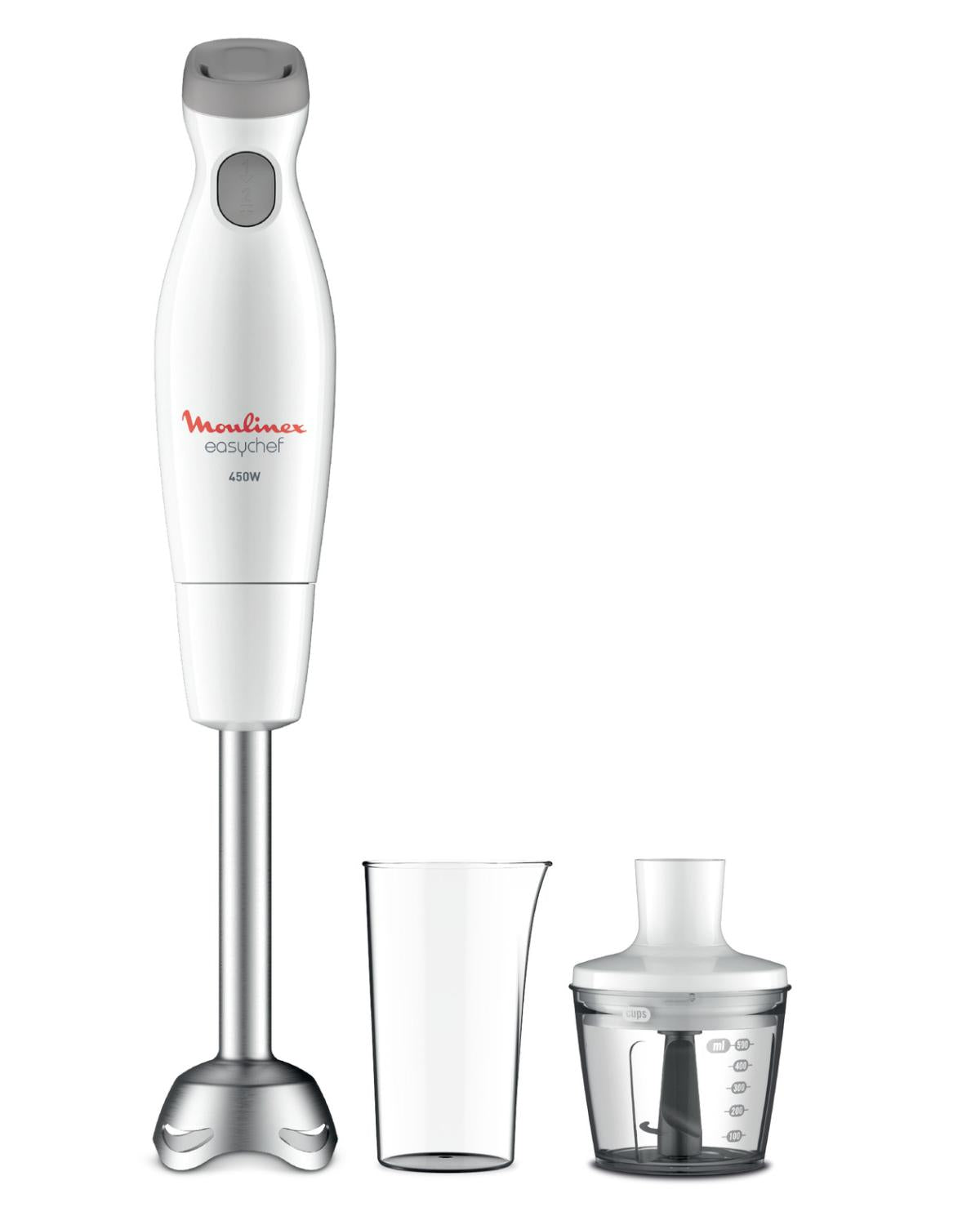 Mixer Moulinex DD4521 Easychef ad Immersione Bicchiere da 800 ml 450 W