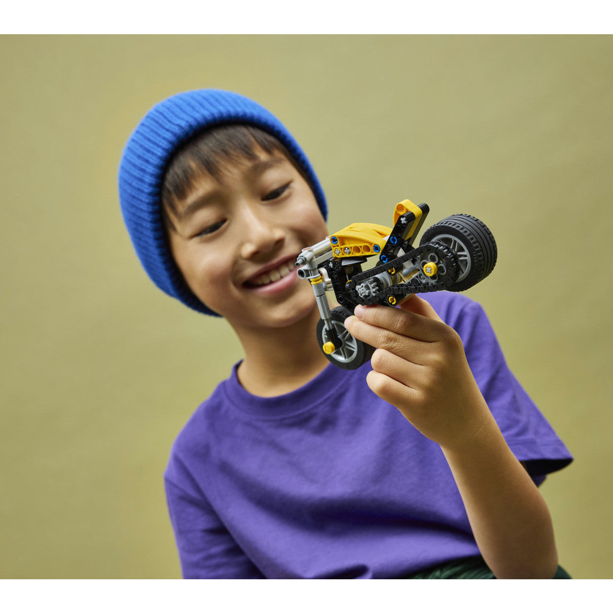 LEGO Technic Moto Gialla 42225