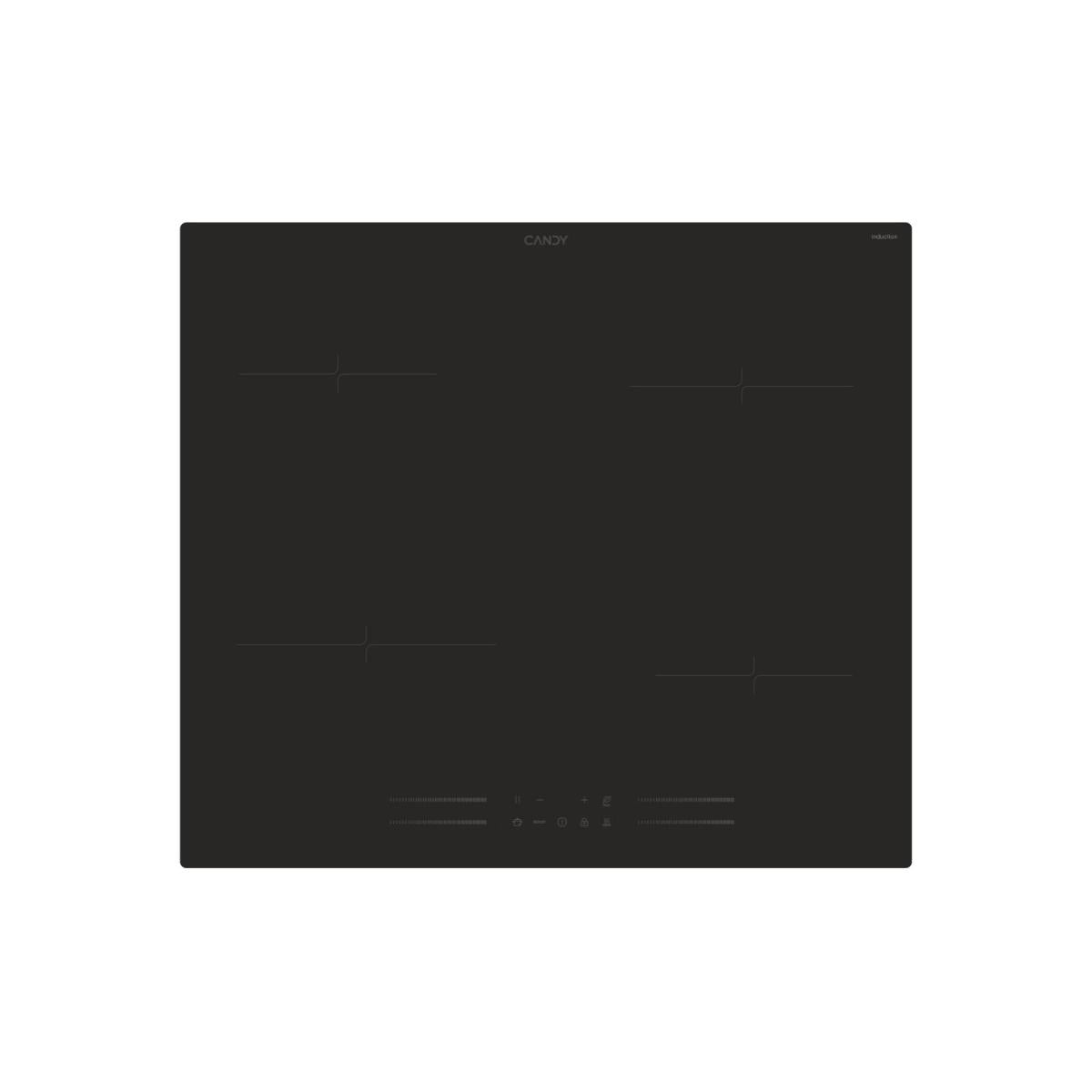 Candy Moderna CI642MCBB Nero Da incasso 60 cm Piano cottura a induzione 4 Fornelli