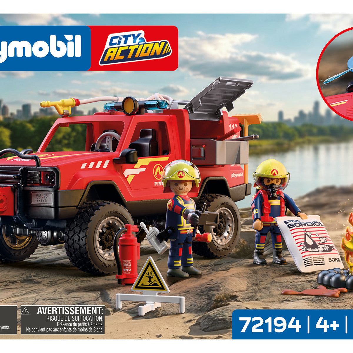 Playmobil Feuerwehr-Pickup
