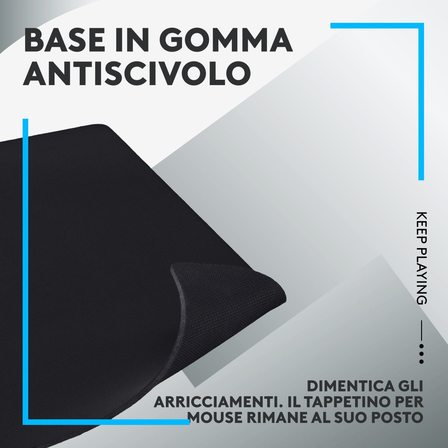 Tappetino Mouse da Gioco da Computer Logitech G 943 000778 G840 Nero