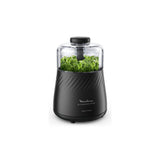 Moulinex DP710810 tritaverdure elettrico 0,5 L 800 W Nero, Trasparente