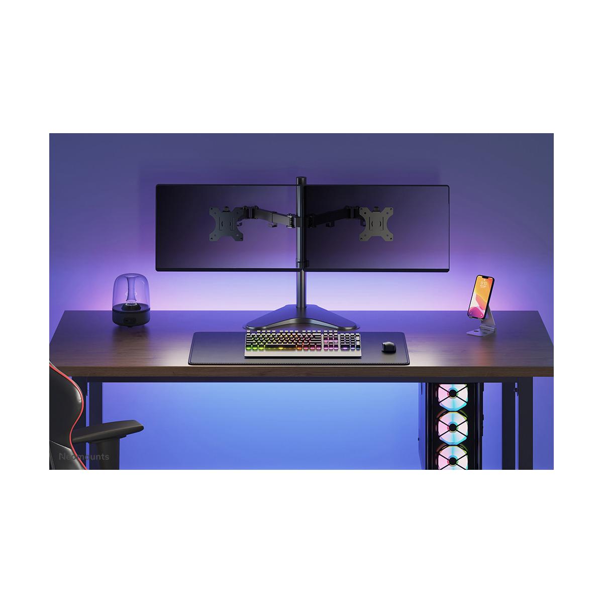 Neomounts FPMA-D550DDBLACK supporto da tavolo per Tv a schermo piatto 81,3 cm (32") Nero
