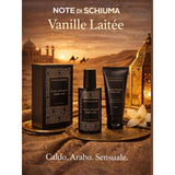 Note di Schiuma Set Regalo Donna Vaniglia e Ambra Eau de Parfum 50 ml Shower Gel al Guaranà Bio 150 ml Pelli Sensibili