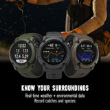 COROS Nomad Orologio GPS Sportivo con Mappe Precaricate, Batteria 22 Giorni, Navigazione Passo-Passo - Nero