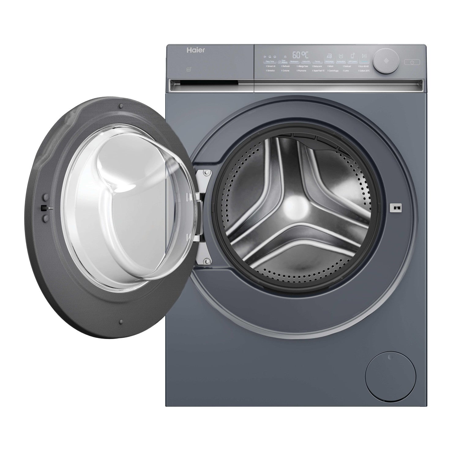 Haier HW90-B14367GTUIT lavatrice Caricamento frontale 9 kg 1400 Giri/min Antracite