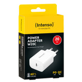 Intenso POWER ADAPTER USB-C/7802012 Universale Bianco AC Ricarica rapida Interno