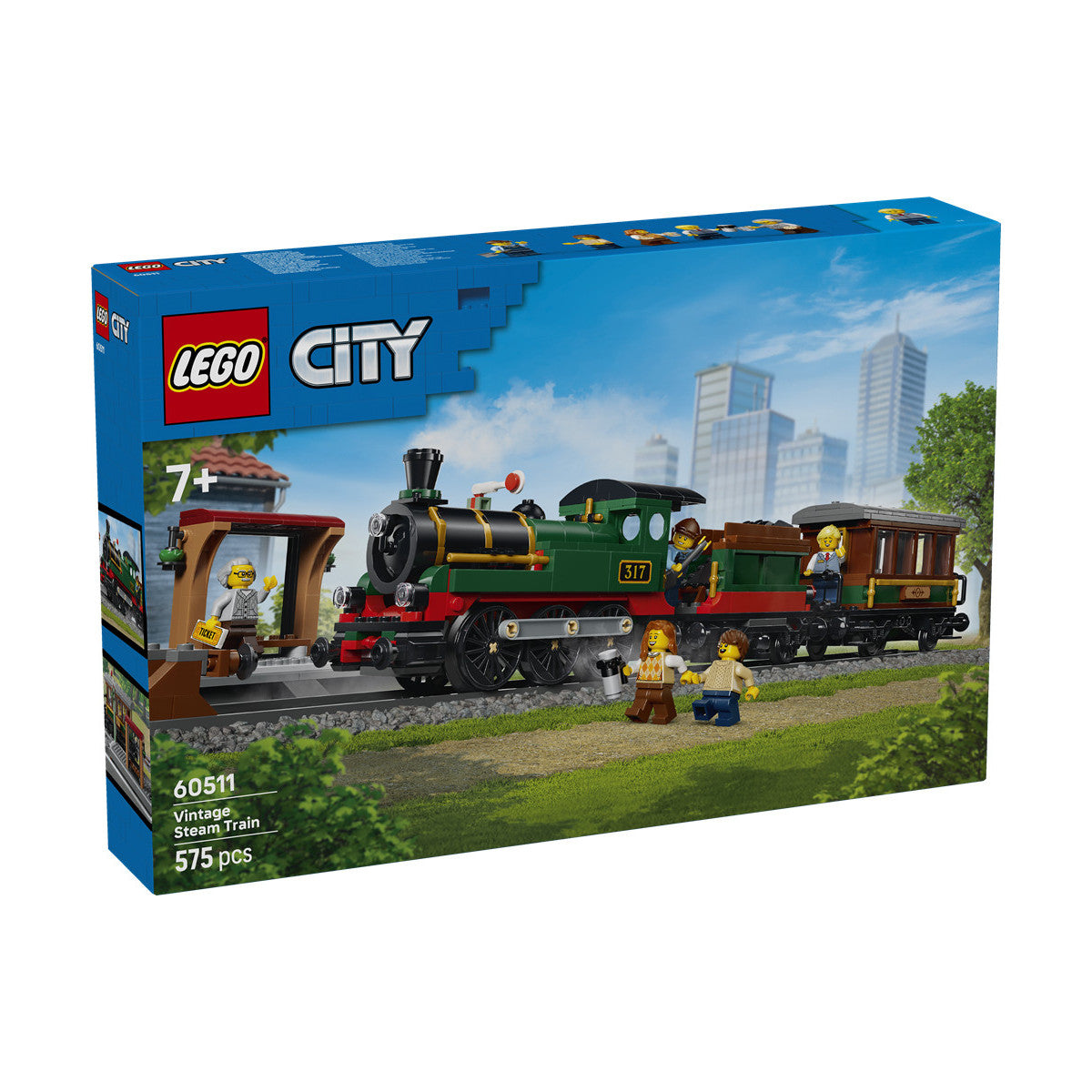 LEGO City 60511 Treno a Vapore Vintage