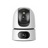 Imou Ranger Dual Telecamera da interno 10Mp con doppia ottica. Ottica fissa da 5Mp ed ottica motorizzata da 5Mp. Riconoscimento umano, animale e movimento