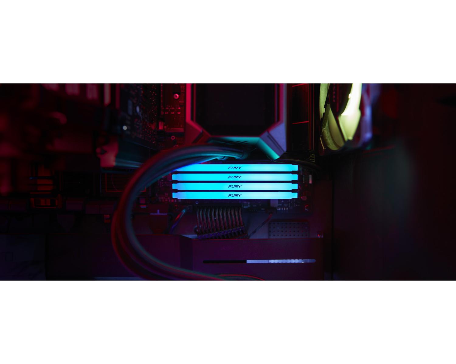 Kingston Technology FURY Beast RGB memoria 1 x 16 GB