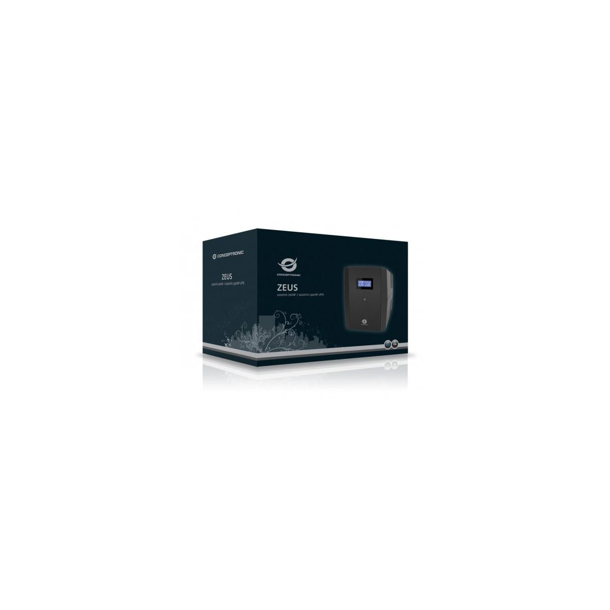 Conceptronic ZEUS04E gruppo di continuità UPS A linea interattiva 2.2 kVA 1320 W 6 presa e AC
