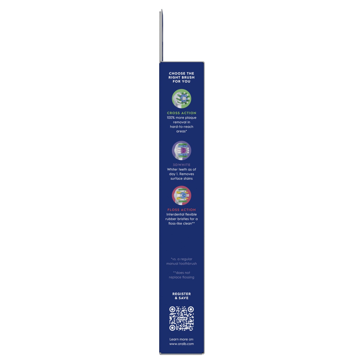 Oral-B Testina Di Ricambio PRO Sensitive Clean Bianca, Confezione Da 10 Testine