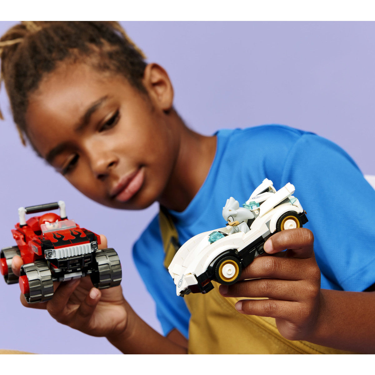 LEGO Sonic the Hedgehog Auto di Silver vs Monster Truck di Knuckles 77118 Set da Costruzione 378 Pezzi per Bambini 8
