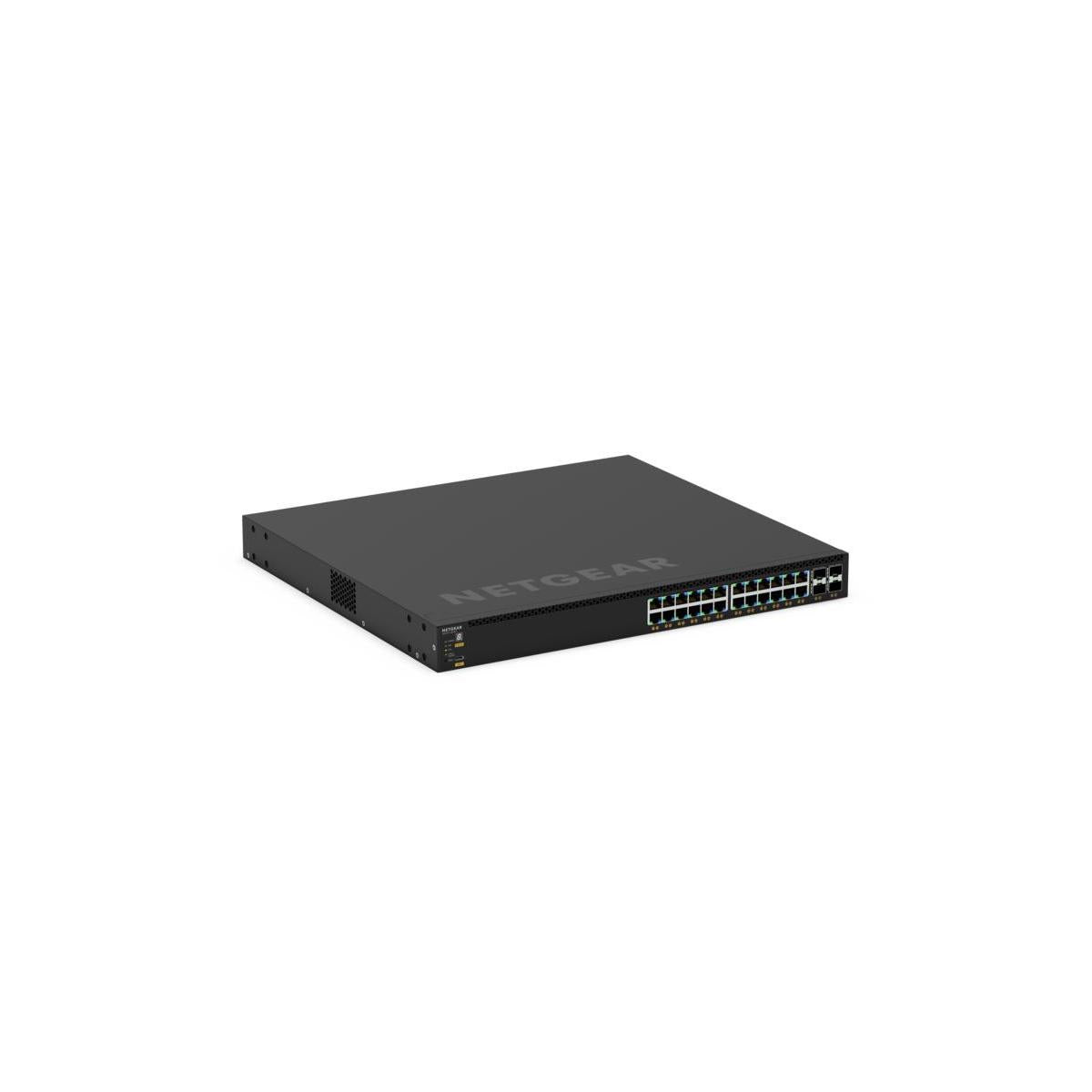 NETGEAR GSM4328-100AJS Gestito L3 Gigabit Ethernet Supporto Power over Ethernet 1U Nero