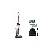 Polti WD10 Aspirapolvere a bastone 2 in 1 AC Secco e bagnato HEPA Senza sacchetto 750 W Nero, Bianco