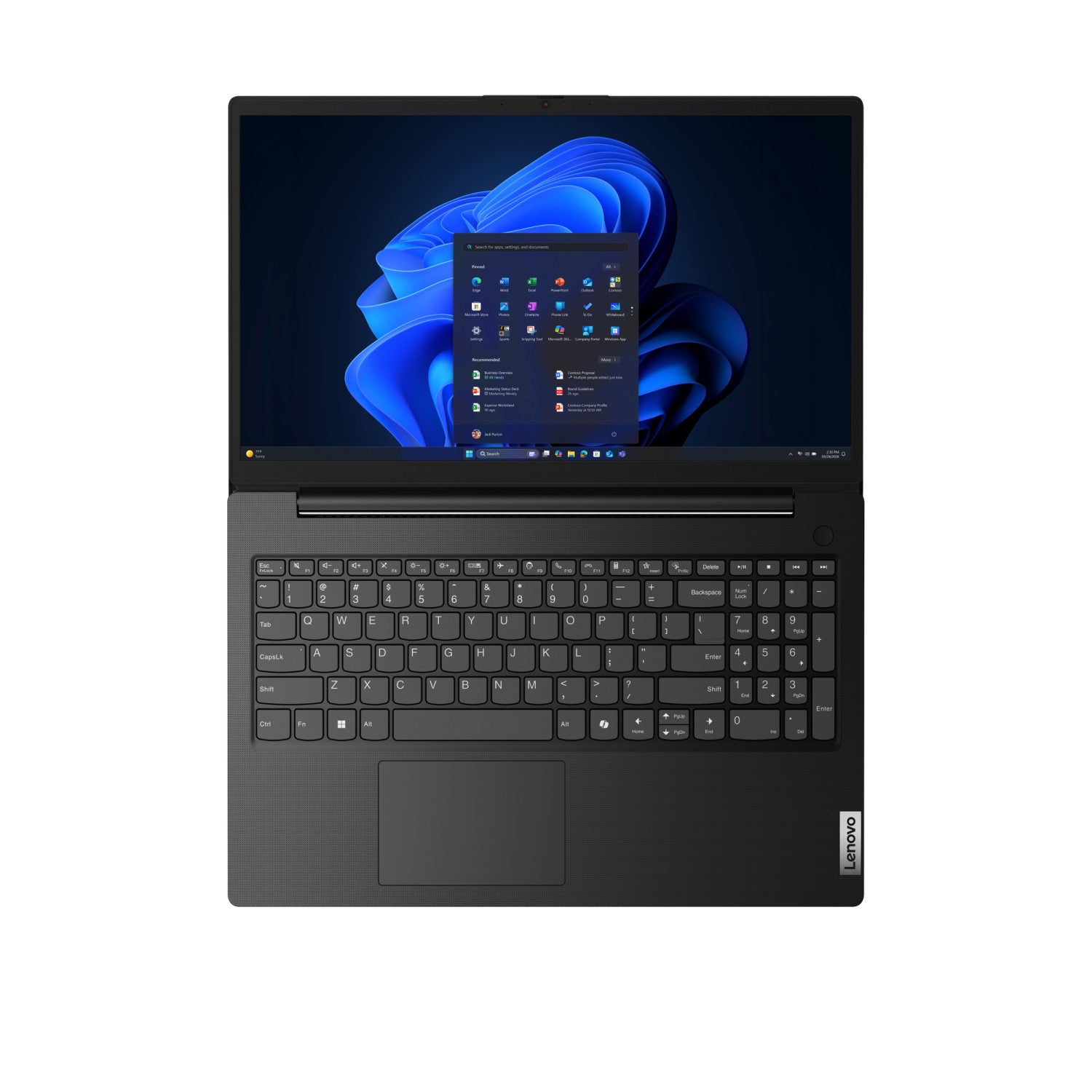 Lenovo V15 G6 AMN AMD Ryzen™ 5 40 Computer portatile 39,6 cm (15.6") Full HD 16 GB LPDDR5-SDRAM 512 GB SSD Wi-Fi 6 (802.11ax) Windows 11 Pro Nero Italiano