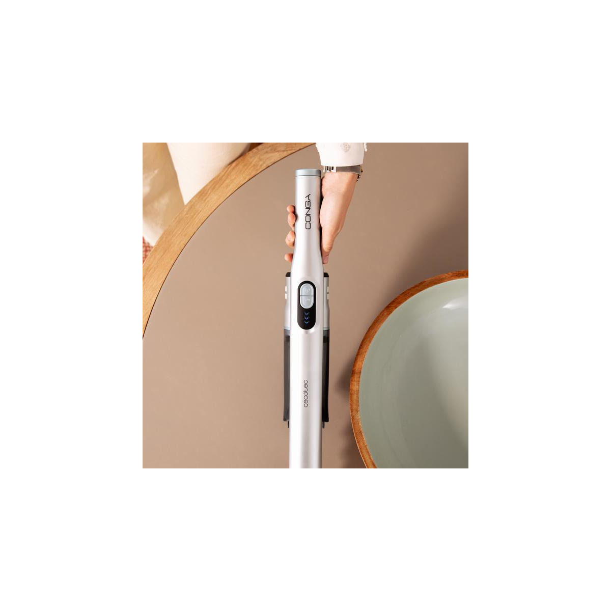 Cecotec 08380 aspirapolvere senza filo Argento