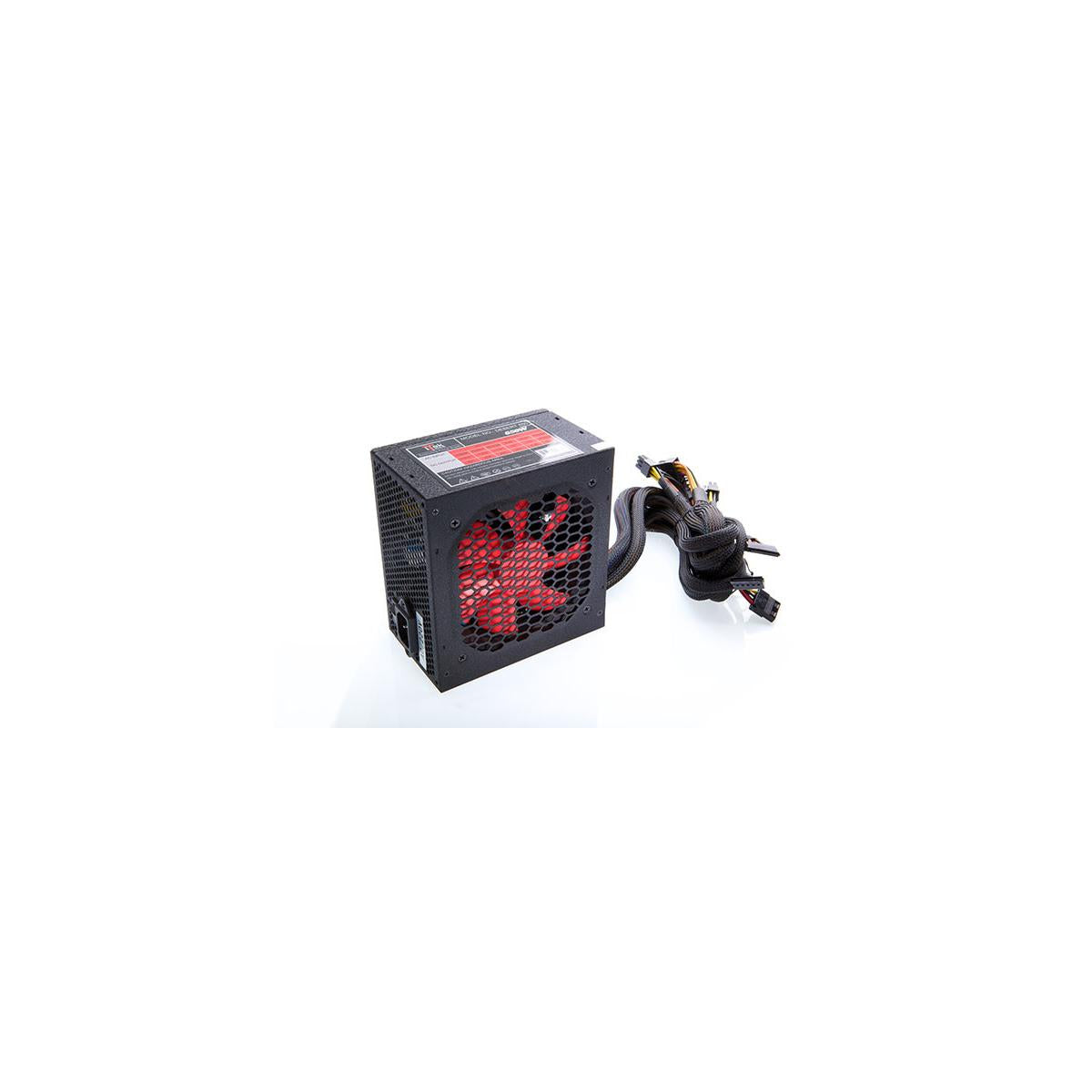 itek DESERT 650 alimentatore per computer 650 W 20 4 pin ATX ATX Nero, Rosso