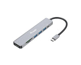 Equip 133494 replicatore di porte e docking station per laptop Cablato USB 3.2 Gen 1 (3.1 Gen 1) Type-C Argento