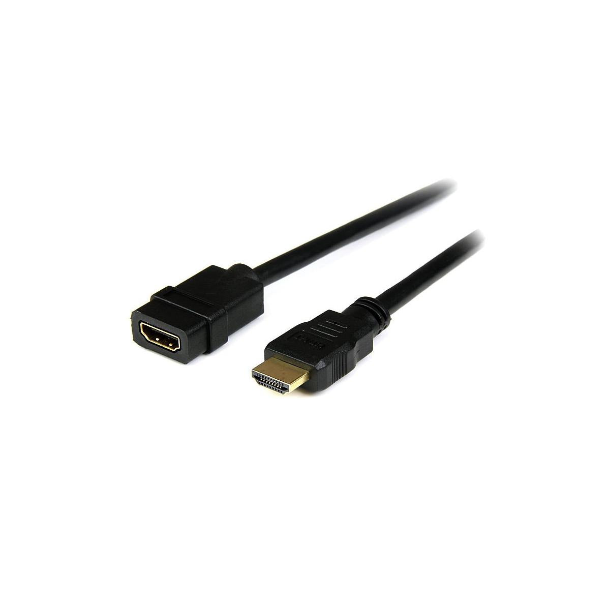 StarTech.com HDEXT2M cavo HDMI HDMI tipo A (Standard) Nero