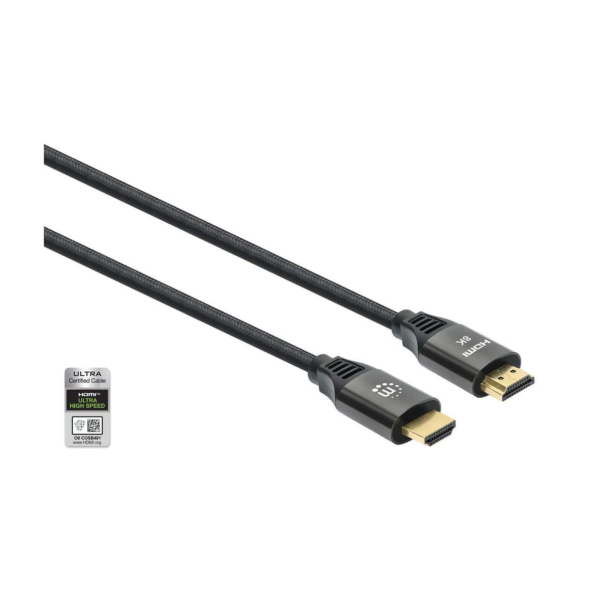 Manhattan 355940 cavo HDMI 2 m HDMI tipo A Standard Nero