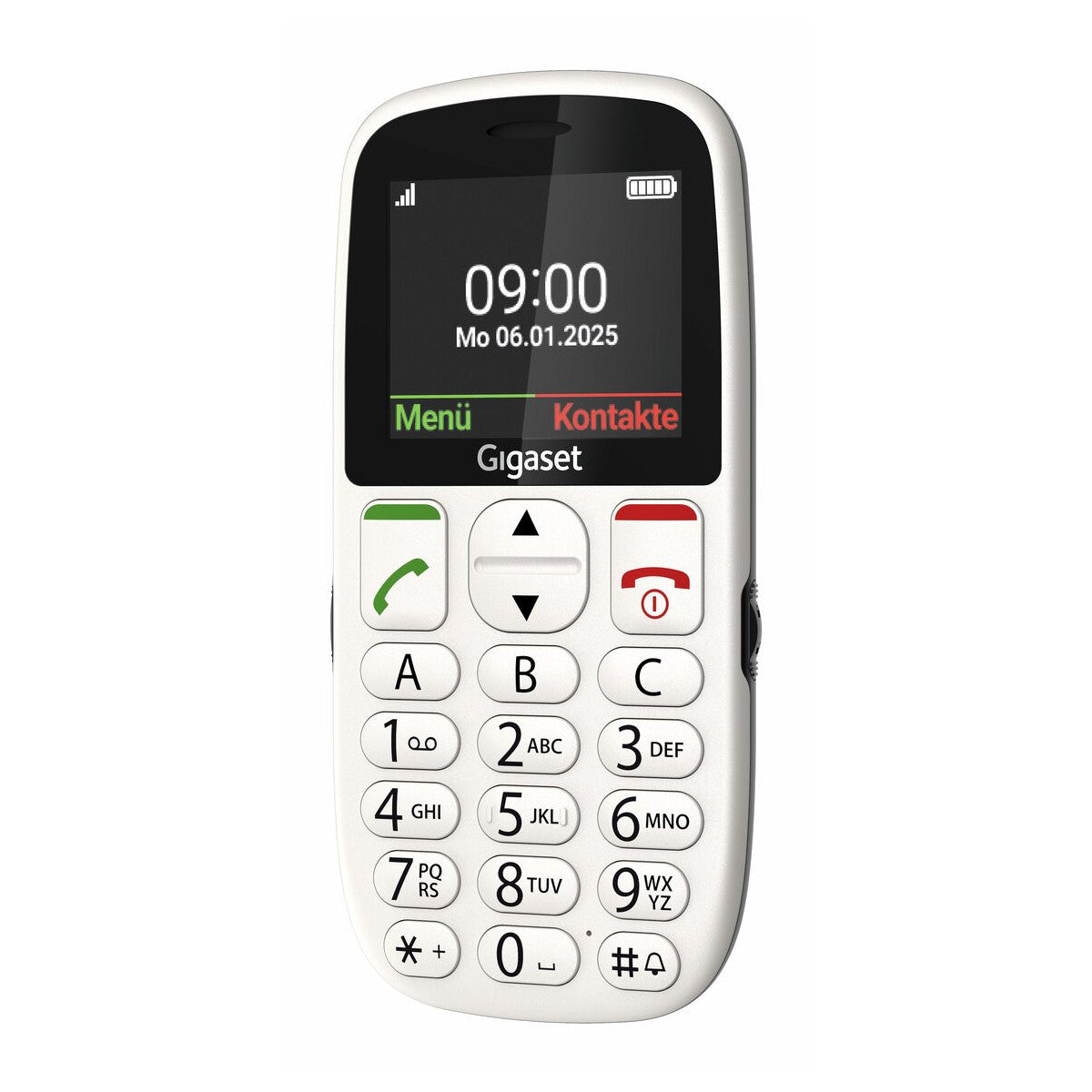 Gigaset GL395 5,59 cm (2.2") 90 g Bianco Telefono per anziani