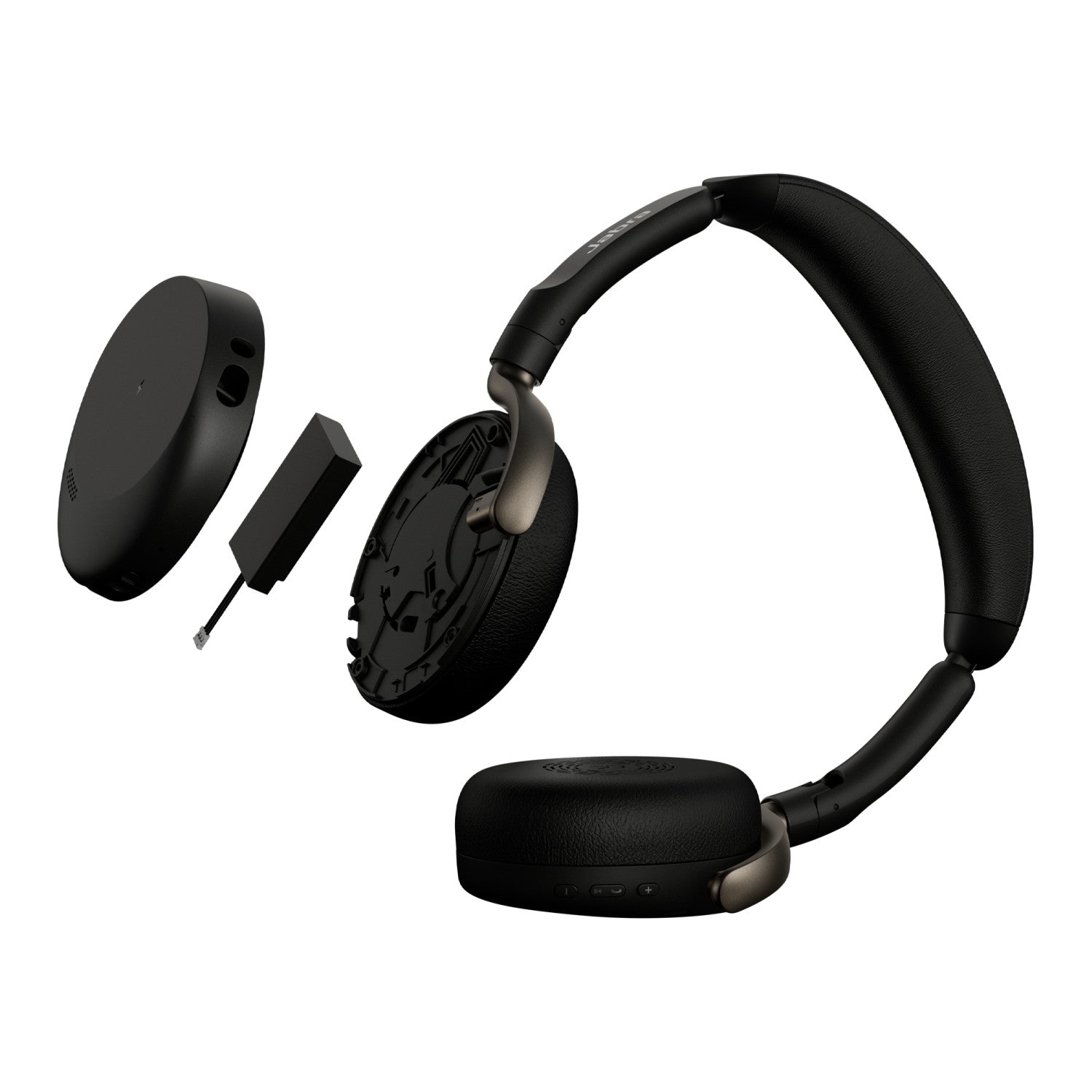 Jabra Evolve3 65 Flex Auricolare Wireless A Padiglione Ufficio USB tipo-C Bluetooth Nero