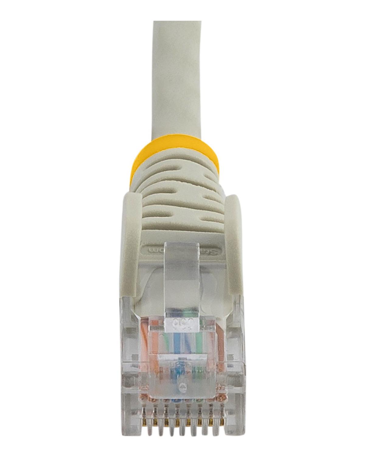 StarTech.com Cavo di Rete da 10m Grigio Cat5e Ethernet RJ45 Antigroviglio