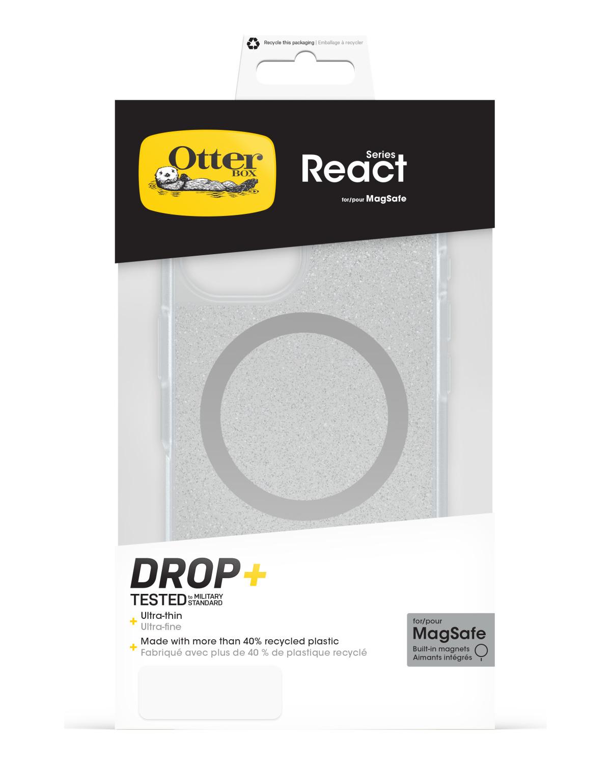 OtterBox React Series per MagSafe per iPhone 16 Stardust