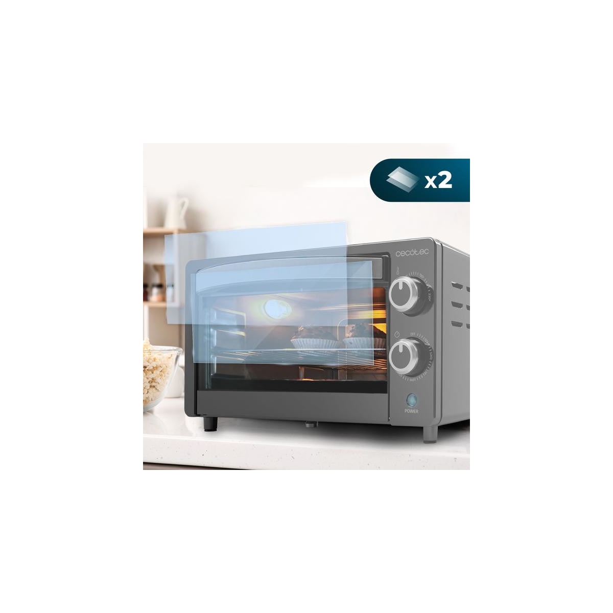 Cecotec 03816 forno elettrico 10 L 1000 W Nero