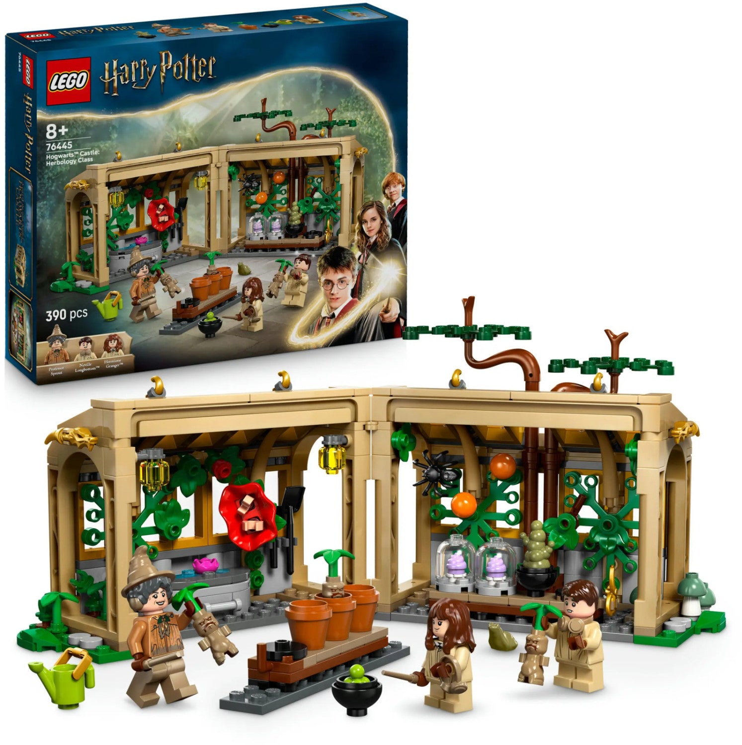 LEGO Harry Potter 76445 - Castello Di Hogwarts: Lezione Di Erbologia